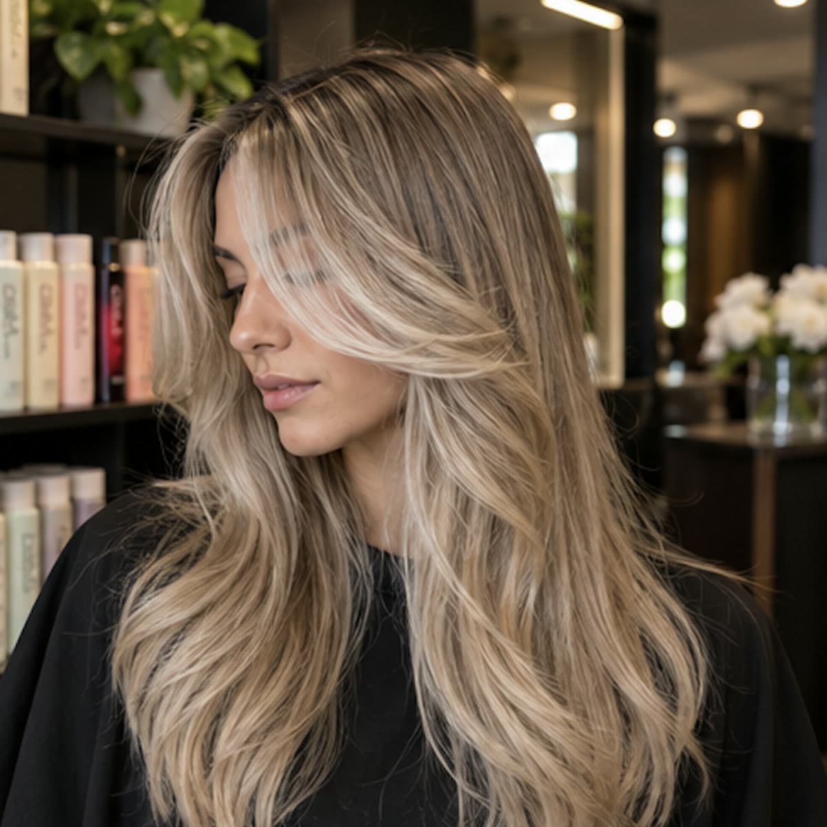 Hair transformation by Hair Collaborative — client result