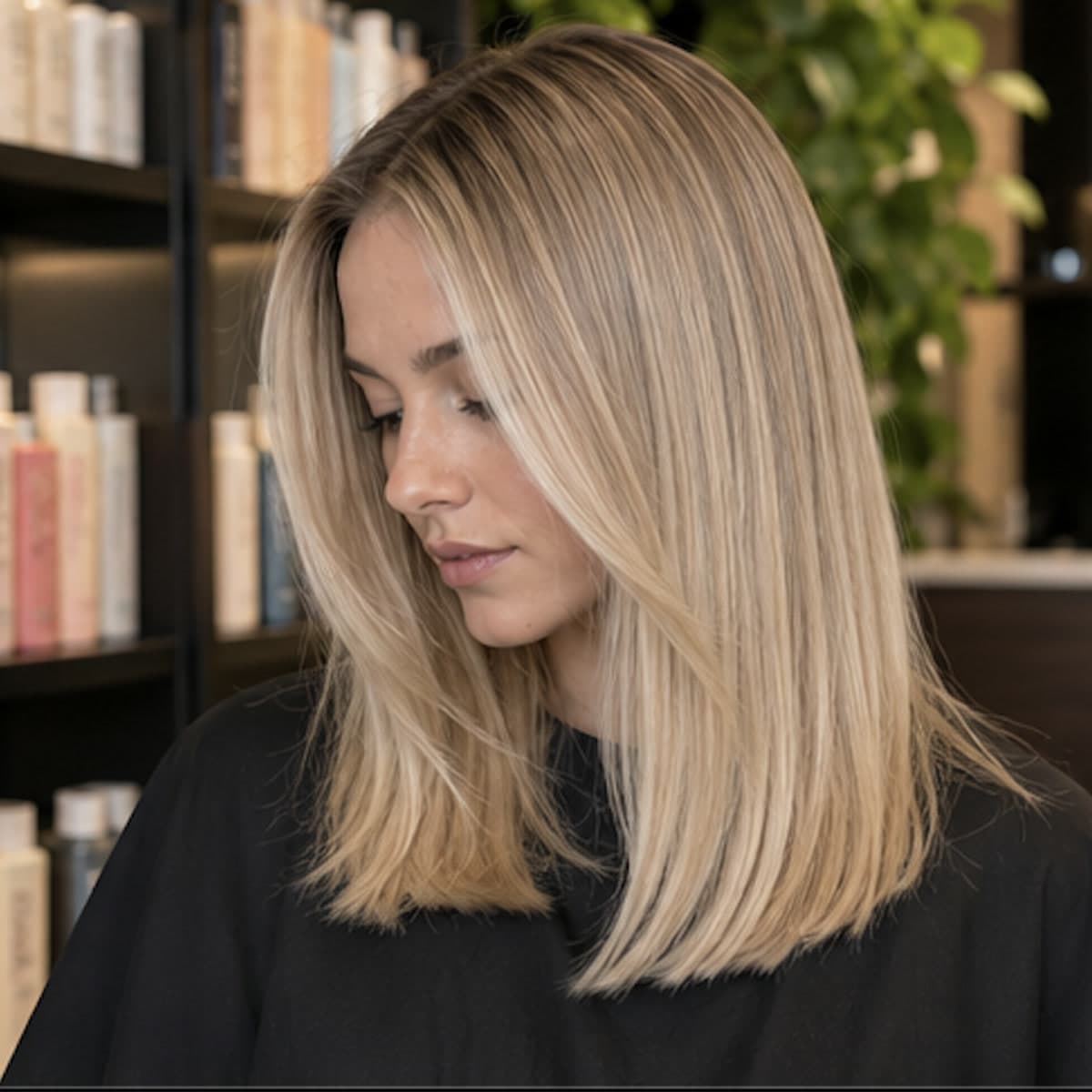 Hair transformation by Hair Collaborative — client result